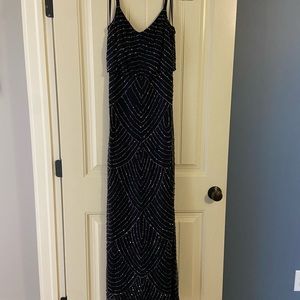 Adrianna Papell navy dress